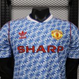 26-27 Man Utd Blue Special Edition Player Version Soccer Jersey