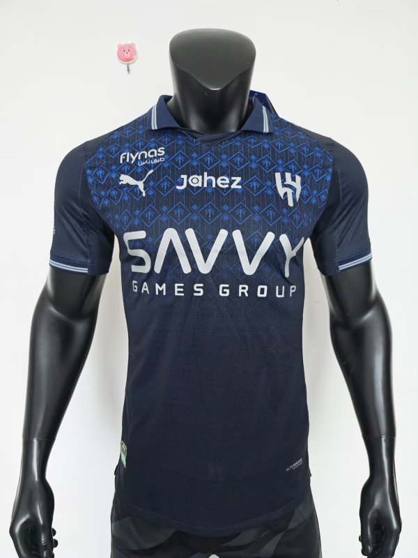 26-27 Al-Hilal Blue Special Edition Player Version Soccer Jersey