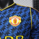 26-27 Man Utd Blue Special Edition Player Version Soccer Jersey