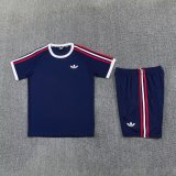 2026 AD  Sapphire Blue Training Short Suit
