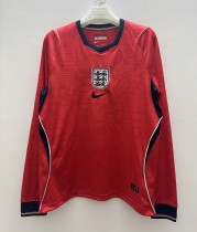 2026 England Away Long Sleeve Fans Soccer Jersey (长袖)