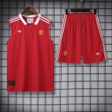 26-27 Man Utd High Quality Tank Top And Shorts Suit
