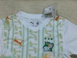 2026 Cote d'Ivoire Away Kids Soccer Jersey