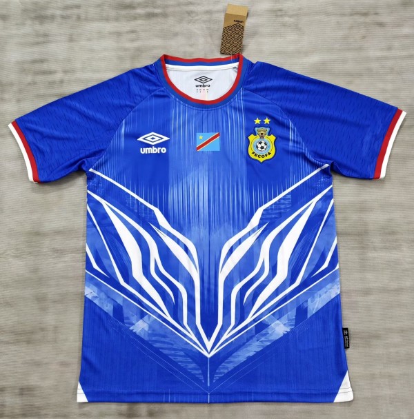 26-27 Congo Blue Special Edition Fans Soccer Jersey