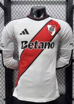 26-27 River Plate Home Long Sleeve Player Version Soccer Jersey*长袖球员 26-27 River Plate Home Long Sleeve Player Version Soccer Jersey*长袖球员