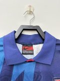 1995-1996 ARS Away Blue Long Sleeve Retro Soccer Jersey