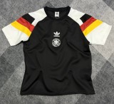 2026 Germany Black Short sleeves Loose And Thickened Hoody