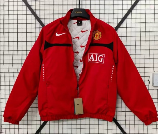 26-27 Man Utd Pure Cotton inner lining Cotton Jacket