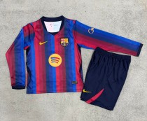 26-27 BAR Home Long Sleeve Kids Soccer Jersey (长袖) 26-27 BAR Home Long Sleeve Kids Soccer Jersey (长袖)