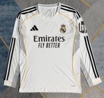25-26 RMA Home Long Sleeve Fans Soccer Jersey (长袖) 25-26 RMA Home Long Sleeve Fans Soccer Jersey (长袖)