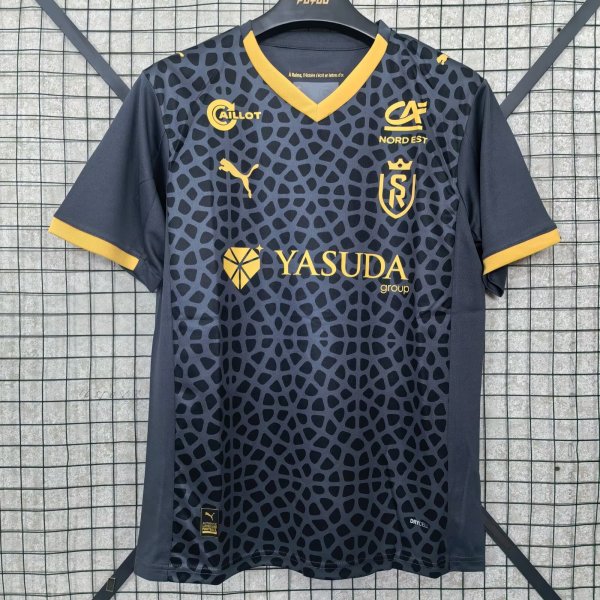 25-26 Stade Reims Away Fans Soccer Jersey