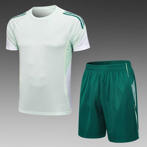 2025 No Label Player Version Training Short Suit —Green 绿色 无标