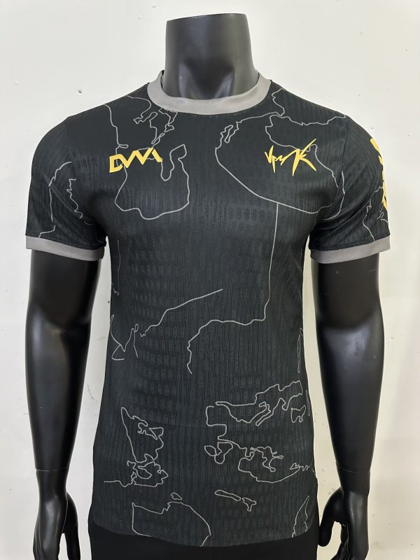 2025 DVV Black Casual Edition Player Version Soccer Jersey