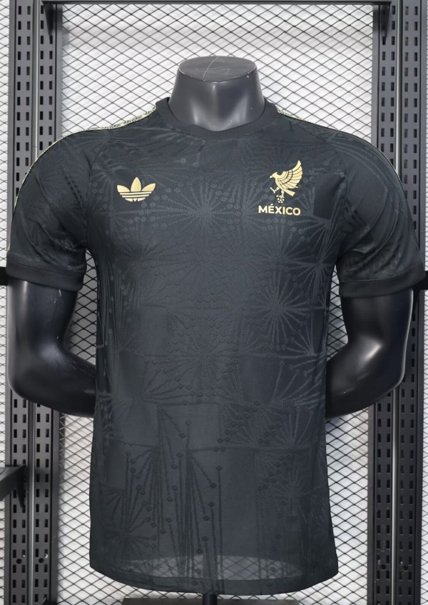 25-26 Mexico Gold Cup Black Player Vesion Soccer Jersey