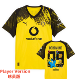 25-26 Dortmund Home Player Version Soccer Jersey*印芝麻街字体