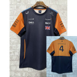2024 F1 McLaren New Pattern Short Sleeve Racing Suit