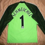 1998-1999 Man Utd Green Goalkeeper Long Sleeve Retro Soccer Jersey