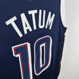 2024 Olympic Game USA TATUM # 10 Dark Blue Basketball Jersey