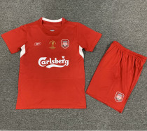 2004-2005 Liverpool Home Retro Kids Soccer Jersey 2004-2005 Liverpool Home Retro Kids Soccer Jersey