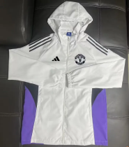 25-26 Man Utd White Windbreaker 25-26 Man Utd White Windbreaker