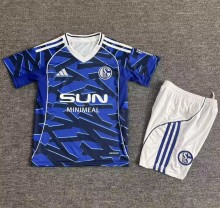 25-26 Schalke 04 Home Kids Soccer Jersey