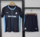 25-26 Marseille Away Kids Soccer Jersey