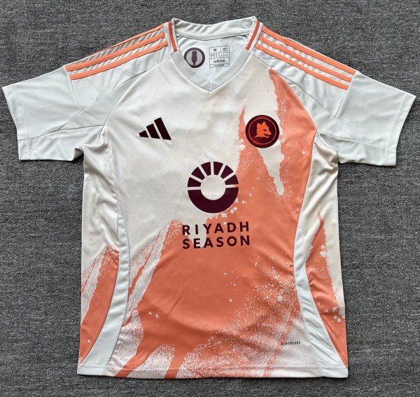 24-25 Roma Away Fans Soccer Jersey