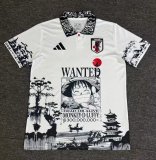 24-25 Japan White Special Edition Fans Training Shirts