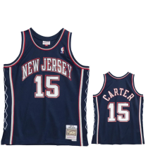 2006-07 NETS CARTER #15 Dark Blue Retro Top Quality Hot Pressing NBA Jersey 2006-07 NETS CARTER #15 Dark Blue Retro Top Quality Hot Pressing NBA Jersey
