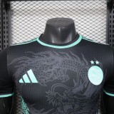 25-26 Algeria Black Green Player Version Training shirts