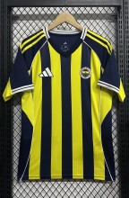 25-26 Fenerbahce Home Fans Soccer Jersey*空白版