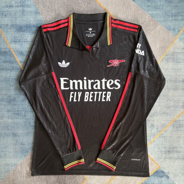 25-26 ARS Black Special Edition Long sleeves Fans Training shirts