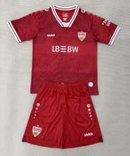 25-26 VfB Stuttgart Away Kids Soccer Jersey