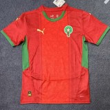 25-26 Morocco Home Fans Soccer Jersey