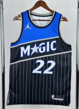 25-26 Magic WAGNER #22 Black Top Quality Hot Pressing NBA Jersey (Trapeze Edition) 飞人版