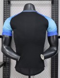 25-26 Algeria Black Player Version Training shirts (蓝标)