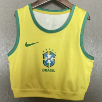 25-26 Brazil Home Women Yoga Vest (女) 25-26 Brazil Home Women Yoga Vest (女)