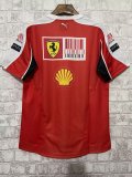 2024 F1 Ferrari New Pattern Short Sleeve Racing Suit