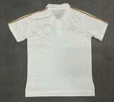 25-26 Tigres UANL White Polo Short Sleeve
