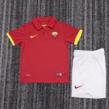 2014-2015 Roma Home Retro Kids Soccer Jersey