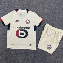 25-26 Lille Away Kids Soccer Jersey 1:1 Thai Quality