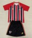 25-26 Sao Paulo Away Kids Soccer Jersey