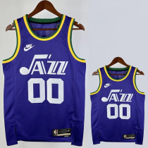 23-24 JAZZ CLARKSON #00 purple Top Quality Top Quality Hot Pressing NBA Jersey (Retro Logo) 23-24 JAZZ CLARKSON #00 purple Top Quality Top Quality Hot Pressing NBA Jersey (Retro Logo)
