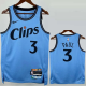 24-25 Clippers PAUL #3 Blue City Edition Top Quality Hot Pressing NBA Jersey