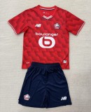 25-26 Lille Home Kids Soccer Jersey