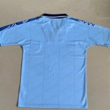 1992 England Away Blue Retro Soccer Jersey