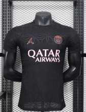 25-26 PSG Black Special Edition Player Version Training shirts