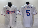 2024 MLB Texas Rangers New Pattern Jersey