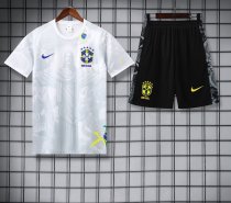 25-26 Brazil High Quality Kids Training Short Suit 25-26 Brazil High Quality Kids Training Short Suit