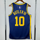 22-23 WARRIORS BUTLERIII #10 Blue Top Quality Hot Pressing NBA Jersey (Trapeze Edition) 飞人版